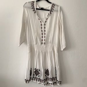 Boho White Forever21 Tunic